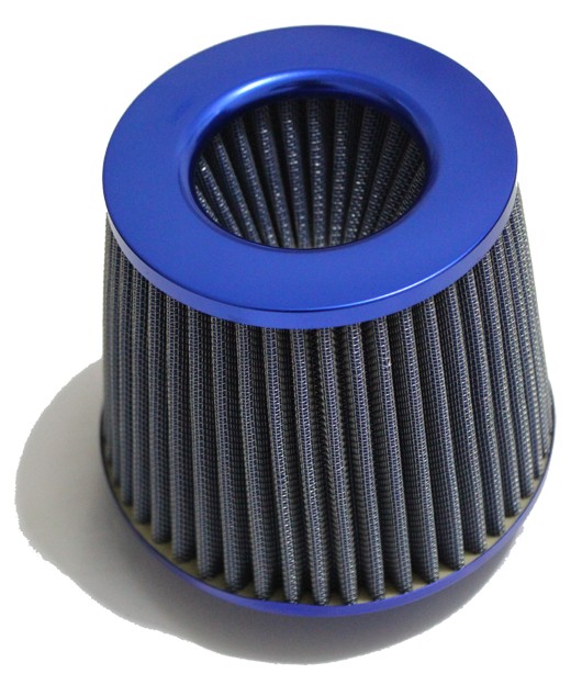 Universal Car Cold Air Intake Filter - Blue